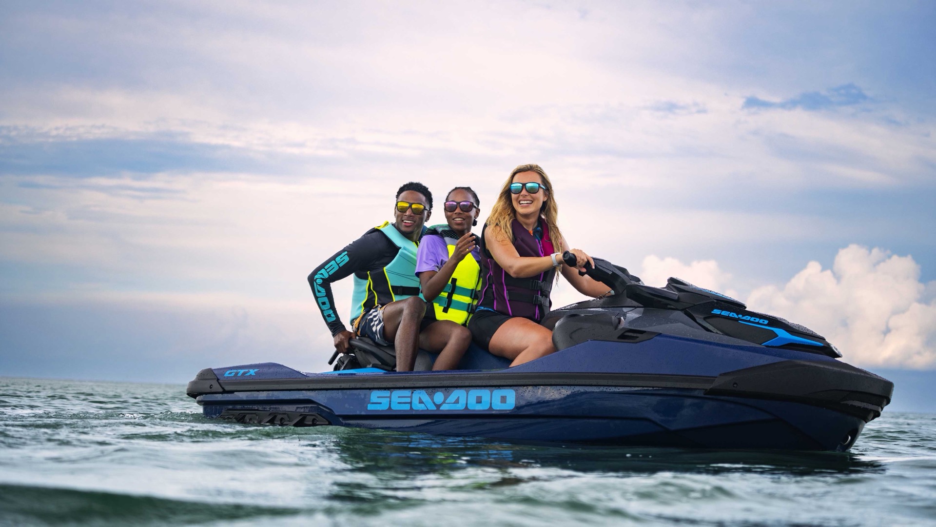 Sea-Doo GTX on the water